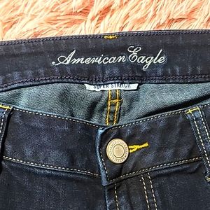 American Eagle women's jeans.  Favorite Boyfriend Jean.  Size 14 regular.